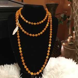 IRIS & LILY London,Citrus Pearl 60” Long, NWT